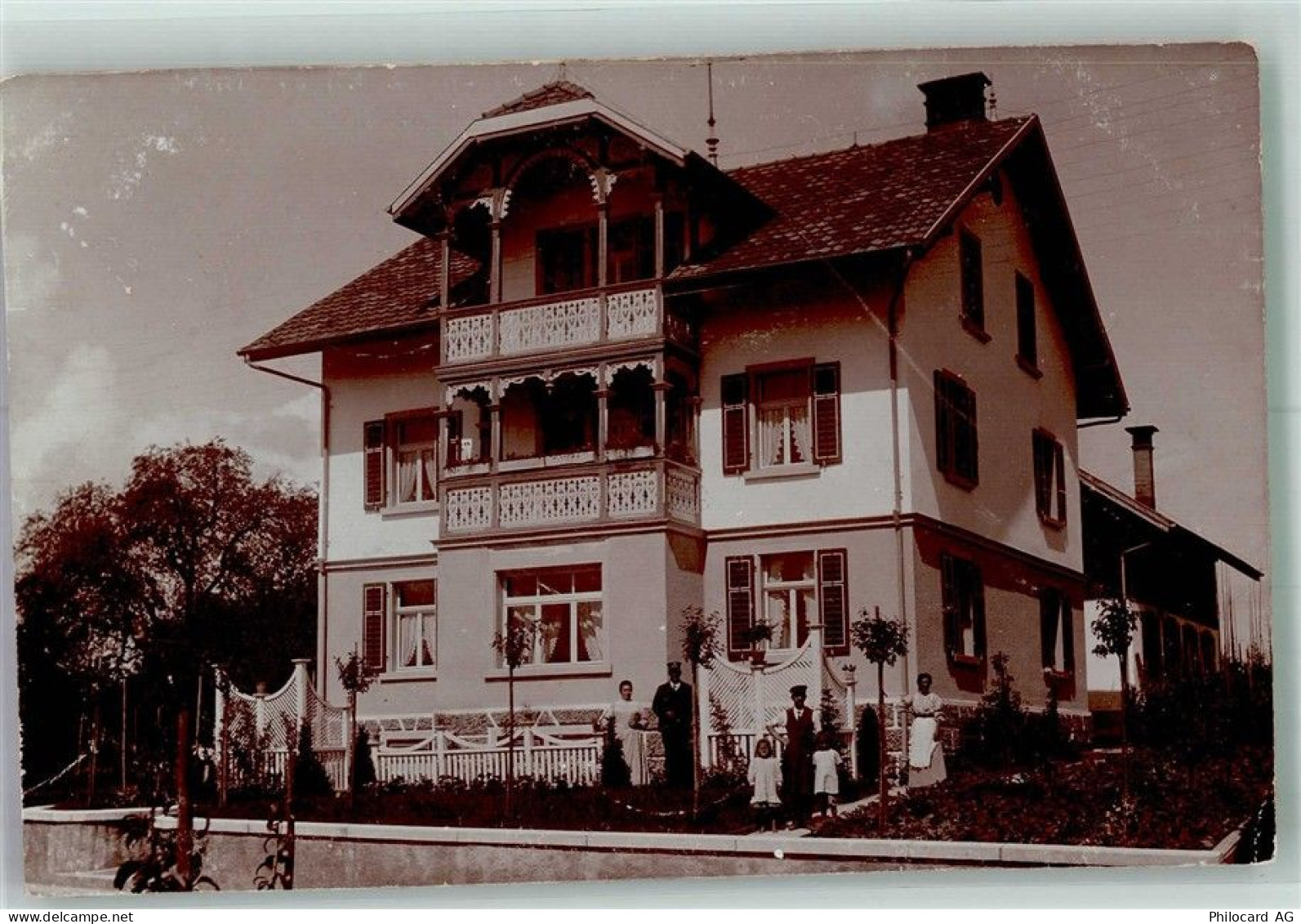 8608 Bubikon 1910 Foto AK Ort lt. Stempel - 13596277