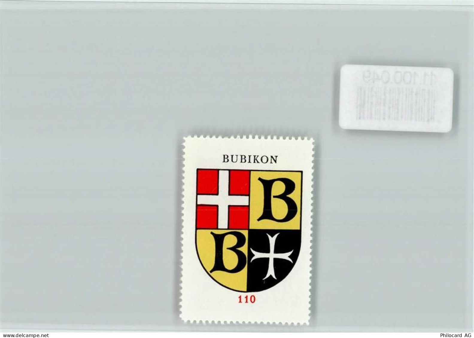 8608 Bubikon - Vignette Wappen Kaffee Hag ca 1920-1940 - 11100049