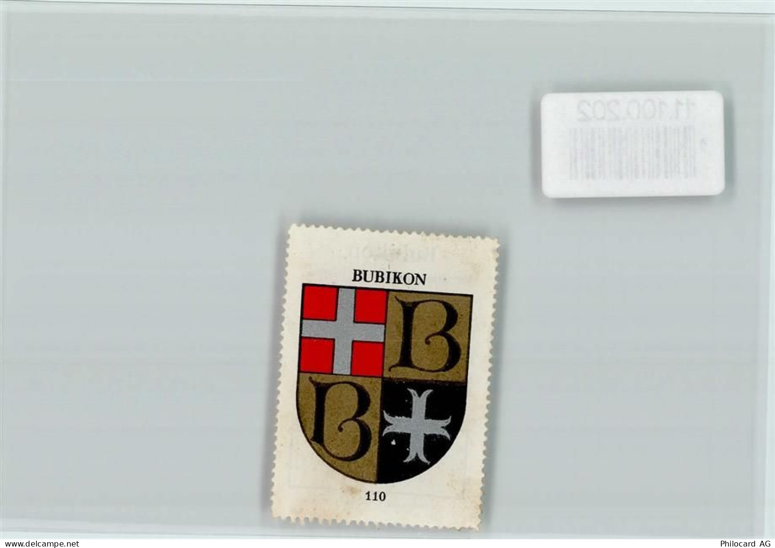 8608 Bubikon - Vignette Wappen Kaffee Hag ca 1920-1940 - 11100202