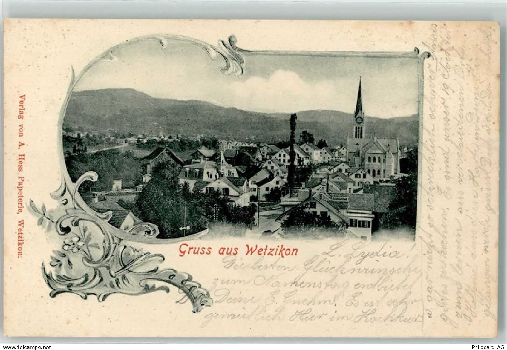 8620 Wetzikon ZH 1902 - 13251203