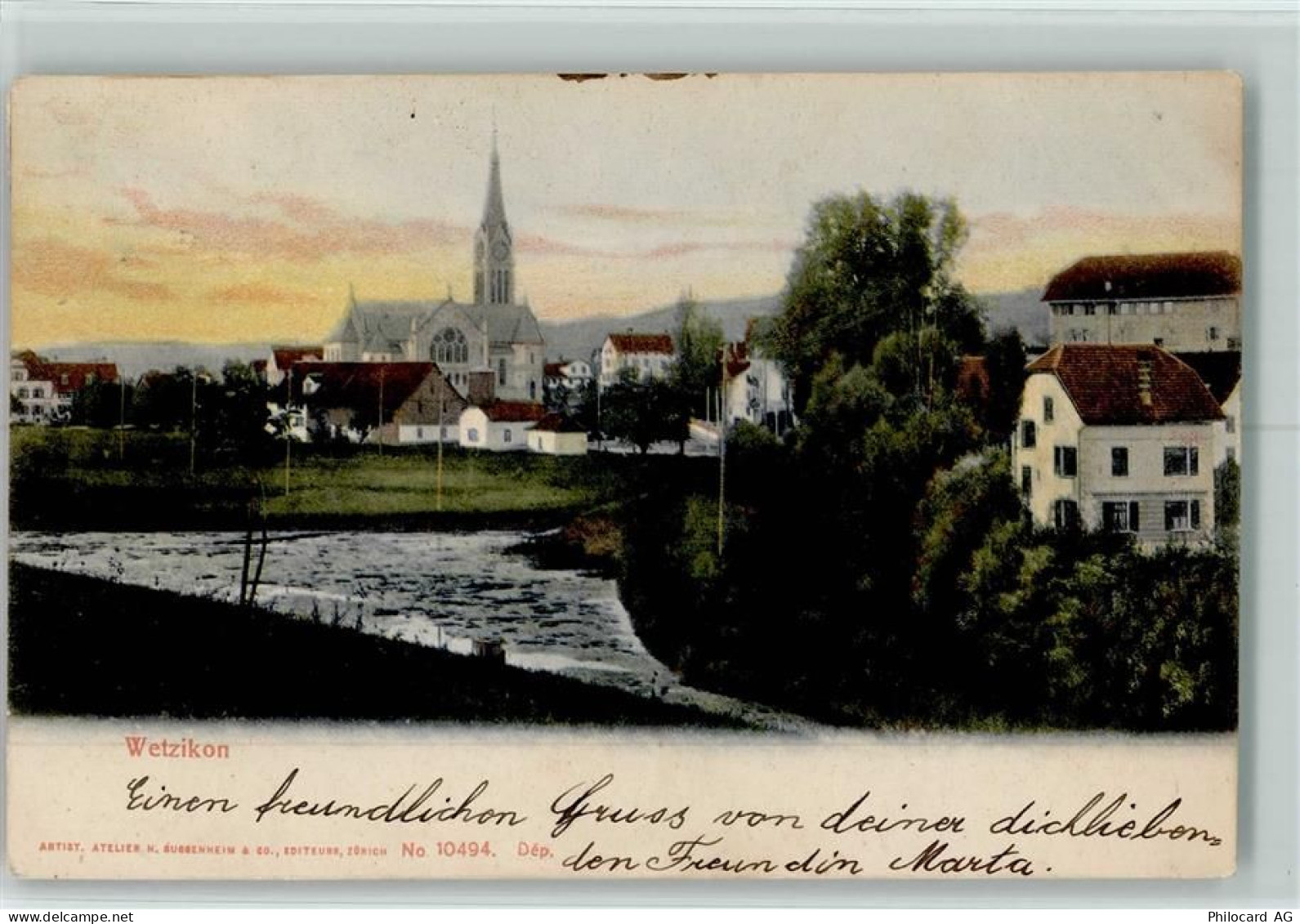 8620 Wetzikon ZH - 1907 - 13109754