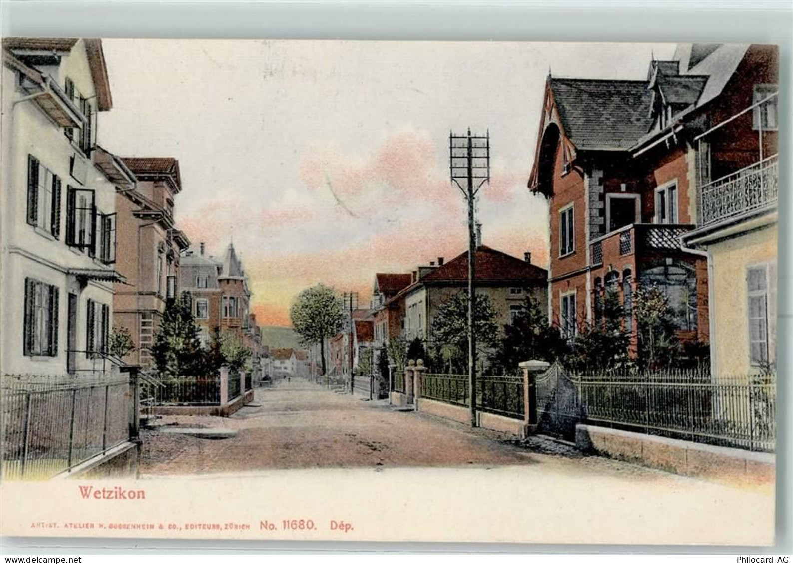 8620 Wetzikon ZH 1909 - 13601469