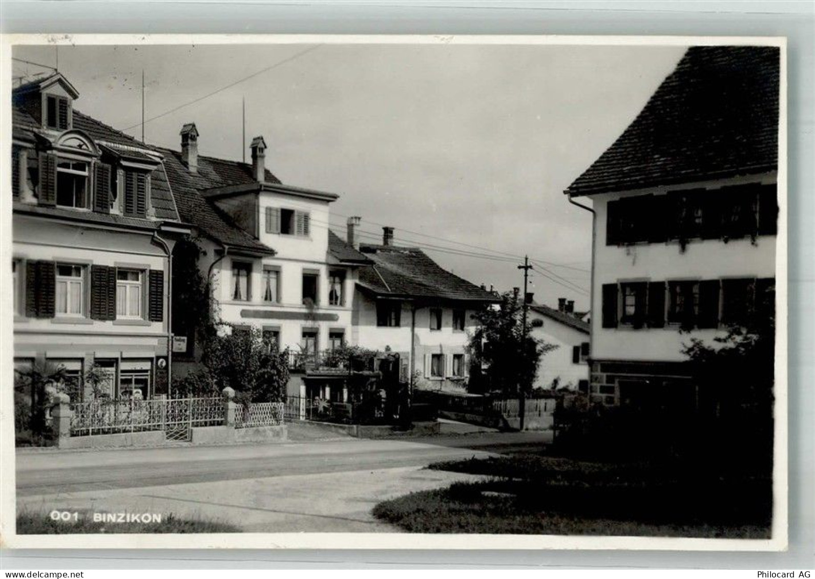 8627 Grüningen 1945 Foto AK Binzikon - 13585984