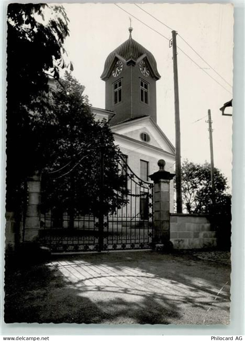 8627 Grüningen Gebrauchsspuren Schlosskirche mit altem Tor - 10613603