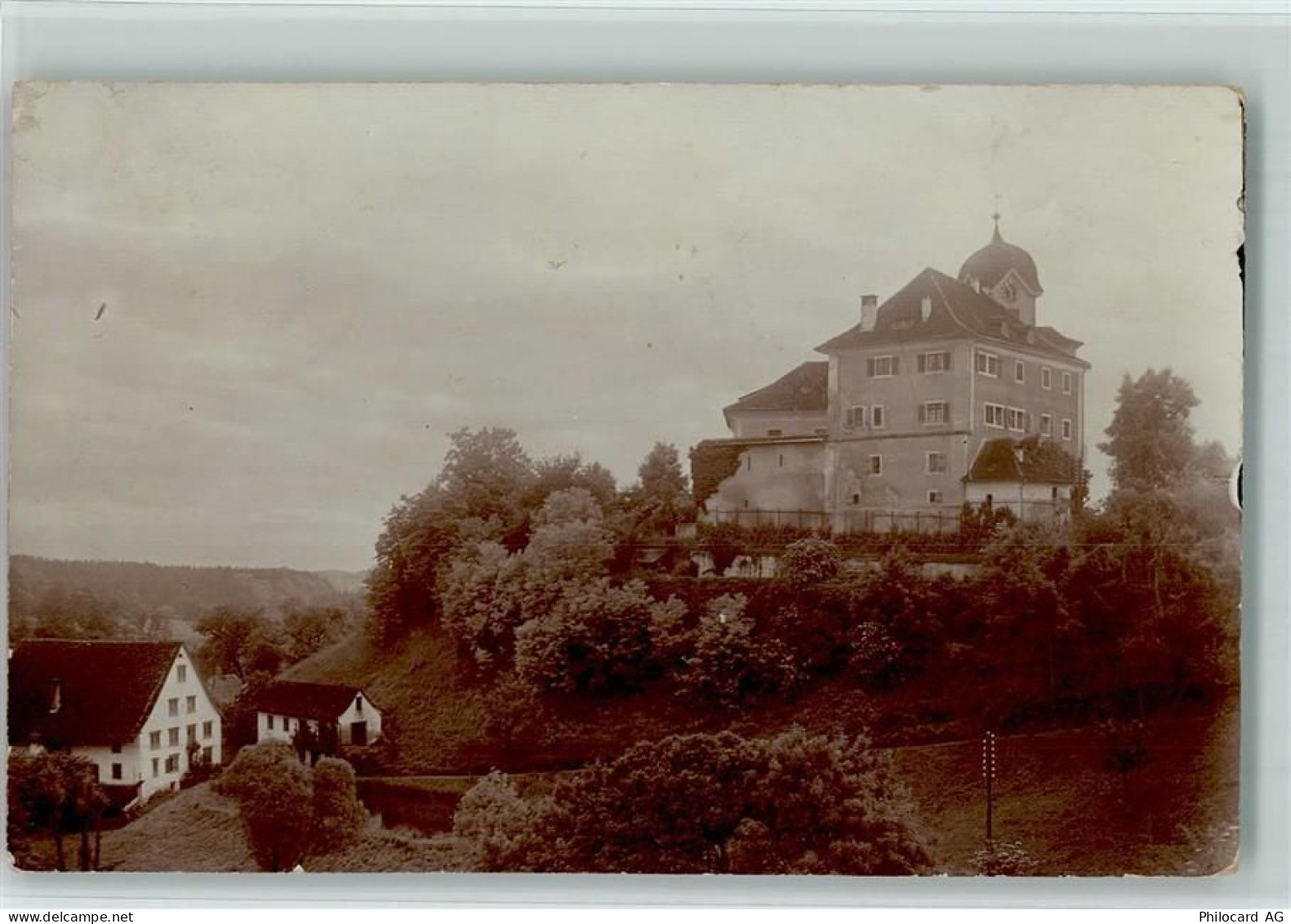 8627 Grüningen - Schloss und Kirche - 13110406