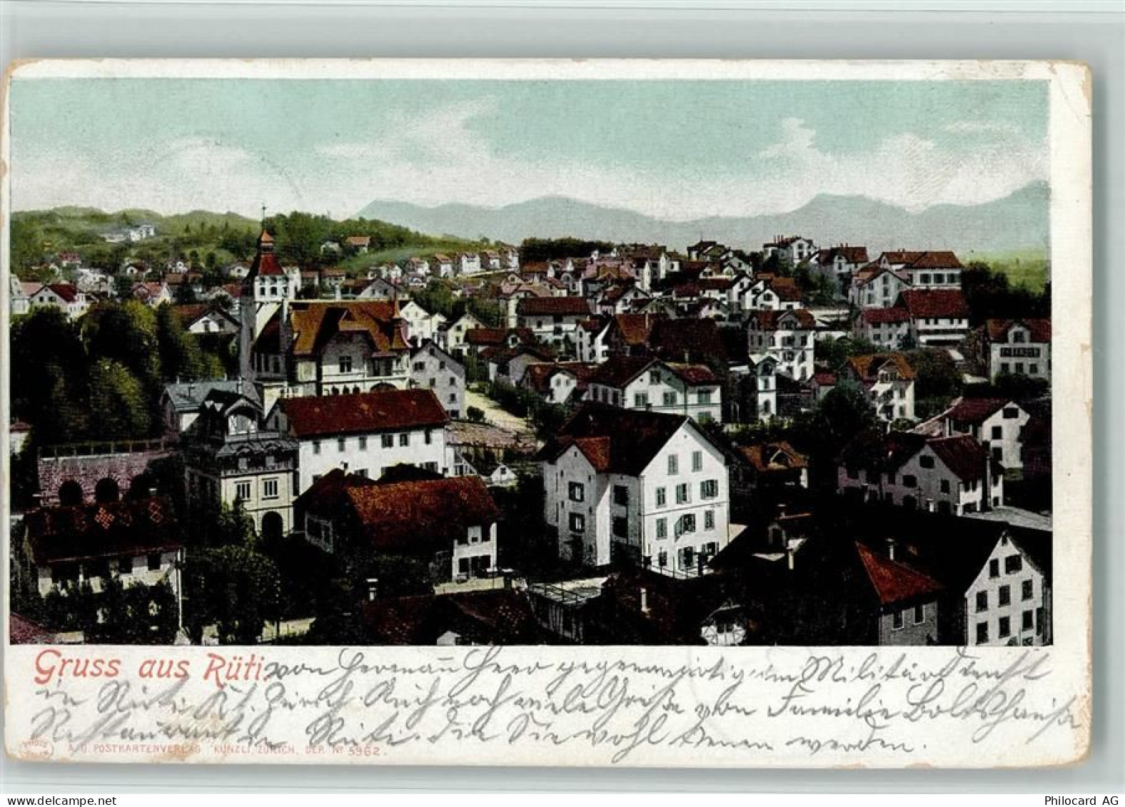 8630 Rüti ZH - 1902 - 13112488