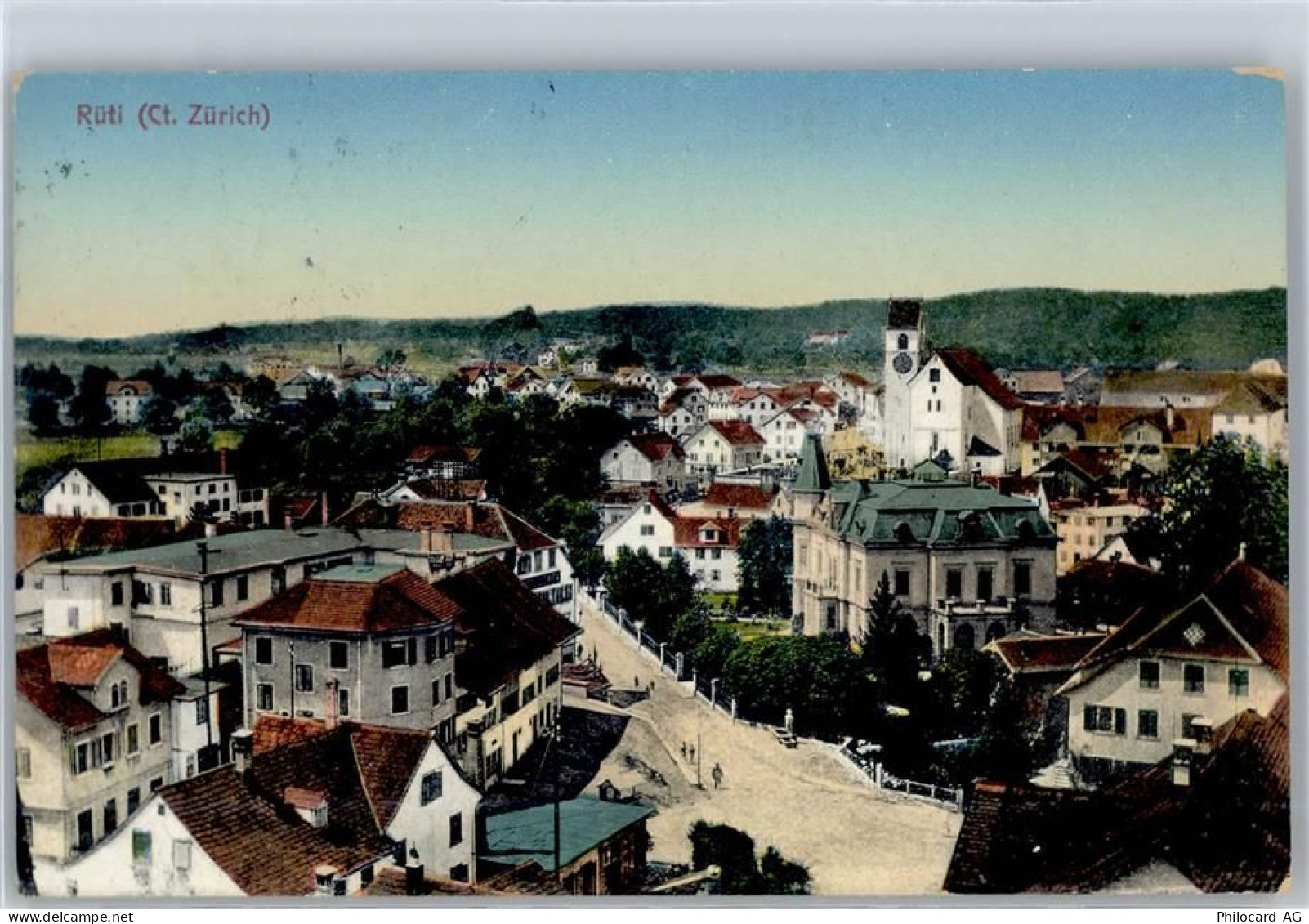 8630 Rüti ZH - 1914, Kirche - 51293853