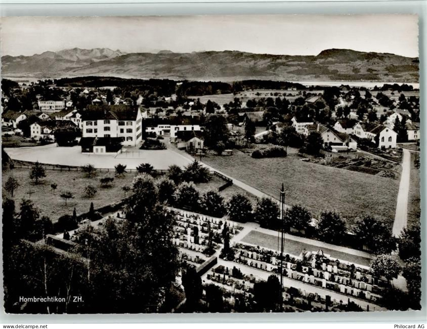 8634 Hombrechtikon - Luftaufnahme Friedhof Gaberell Nr. 41071a - 13101006