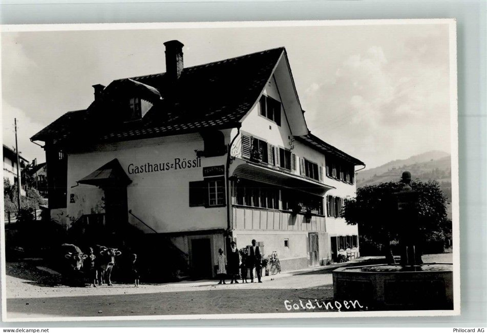 8638 Goldingen Foto AK Gasthaus Rössli - 13597654