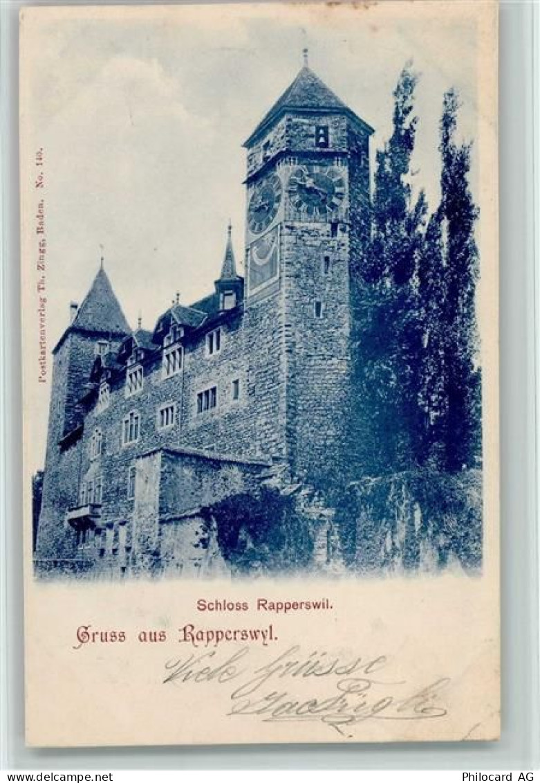 8640 Rapperswil SG 1899 - Schloss Rapperswil - 10147544