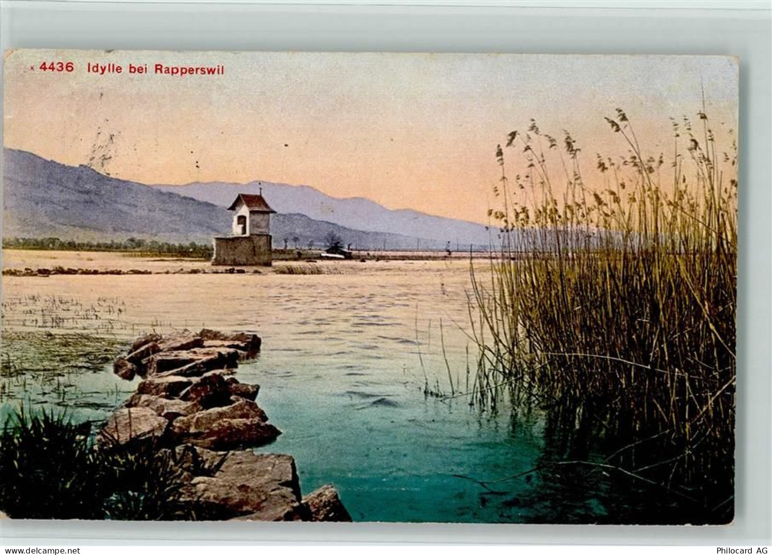 8640 Rapperswil SG 1912 - Idylle bei Rapperswil - 10197791