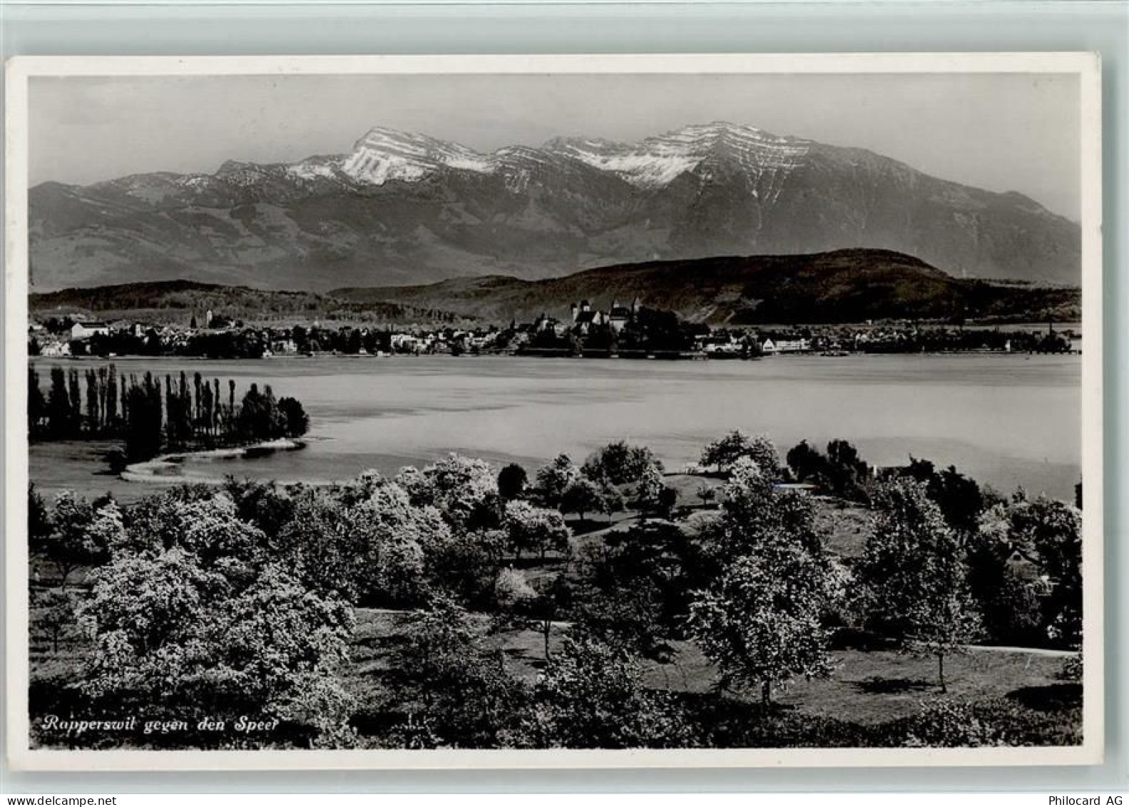 8640 Rapperswil SG - Rapperswil gegen den Speer - 10147976