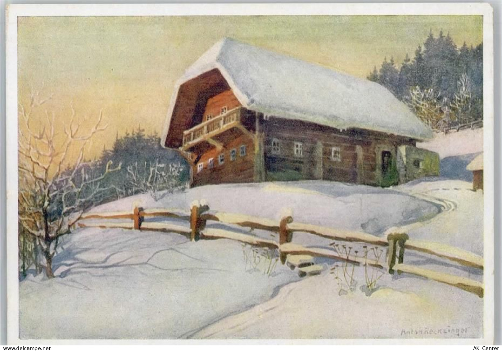 8670 Krieglach - Geburtshaus Peter Rosegger Winter - 10041925