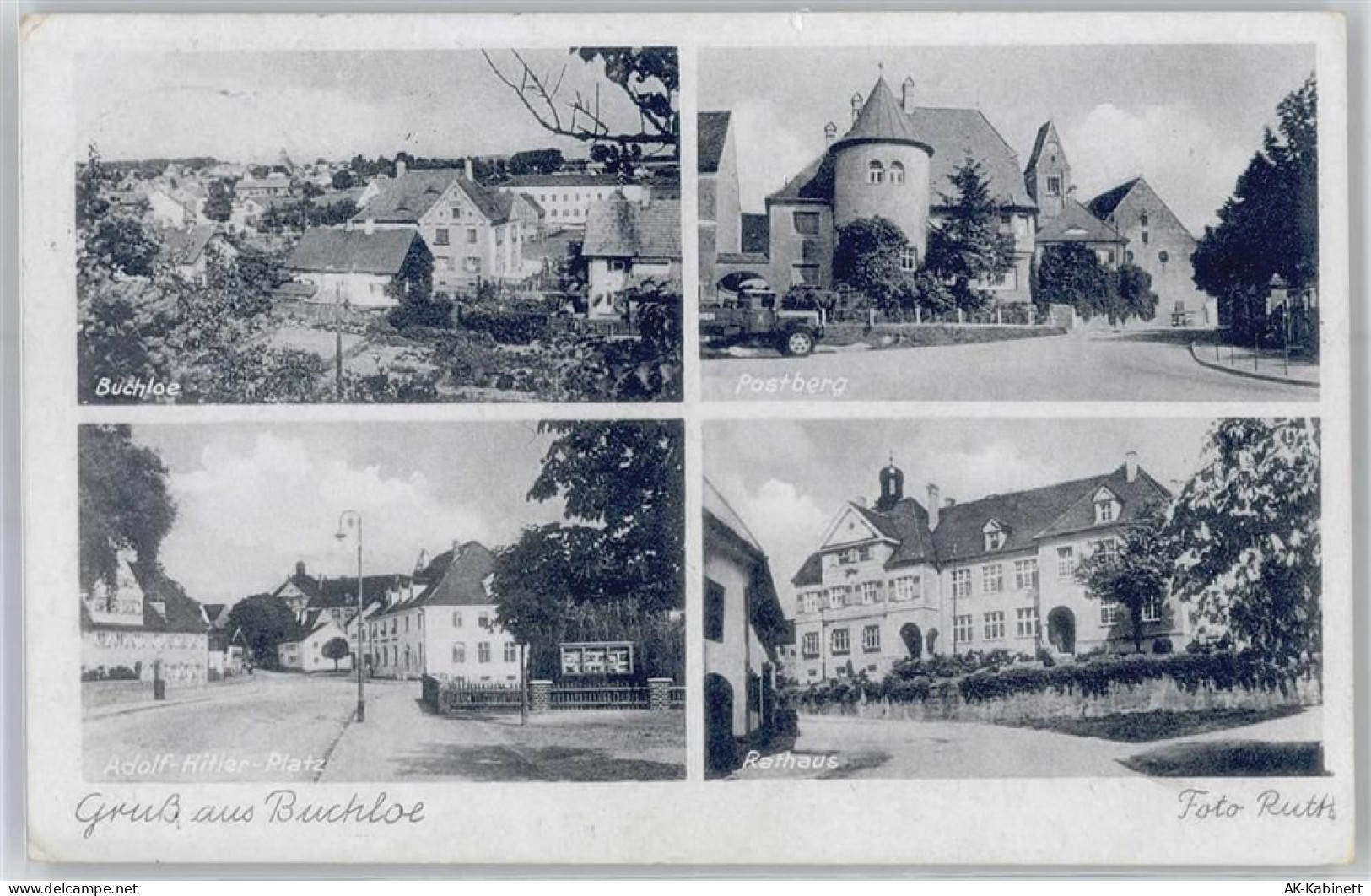 86807 W8938 Buchloe - Postberg, Rathaus - 51004732