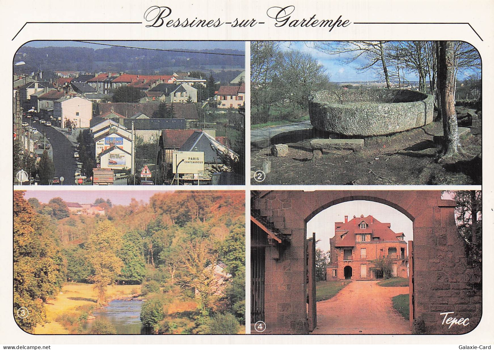 87 BESSINES SUR GARTEMPE VUE GENERALE