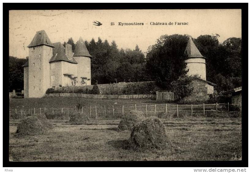 87 Eymoutiers chateau D87D K87064K C87064C RH075578