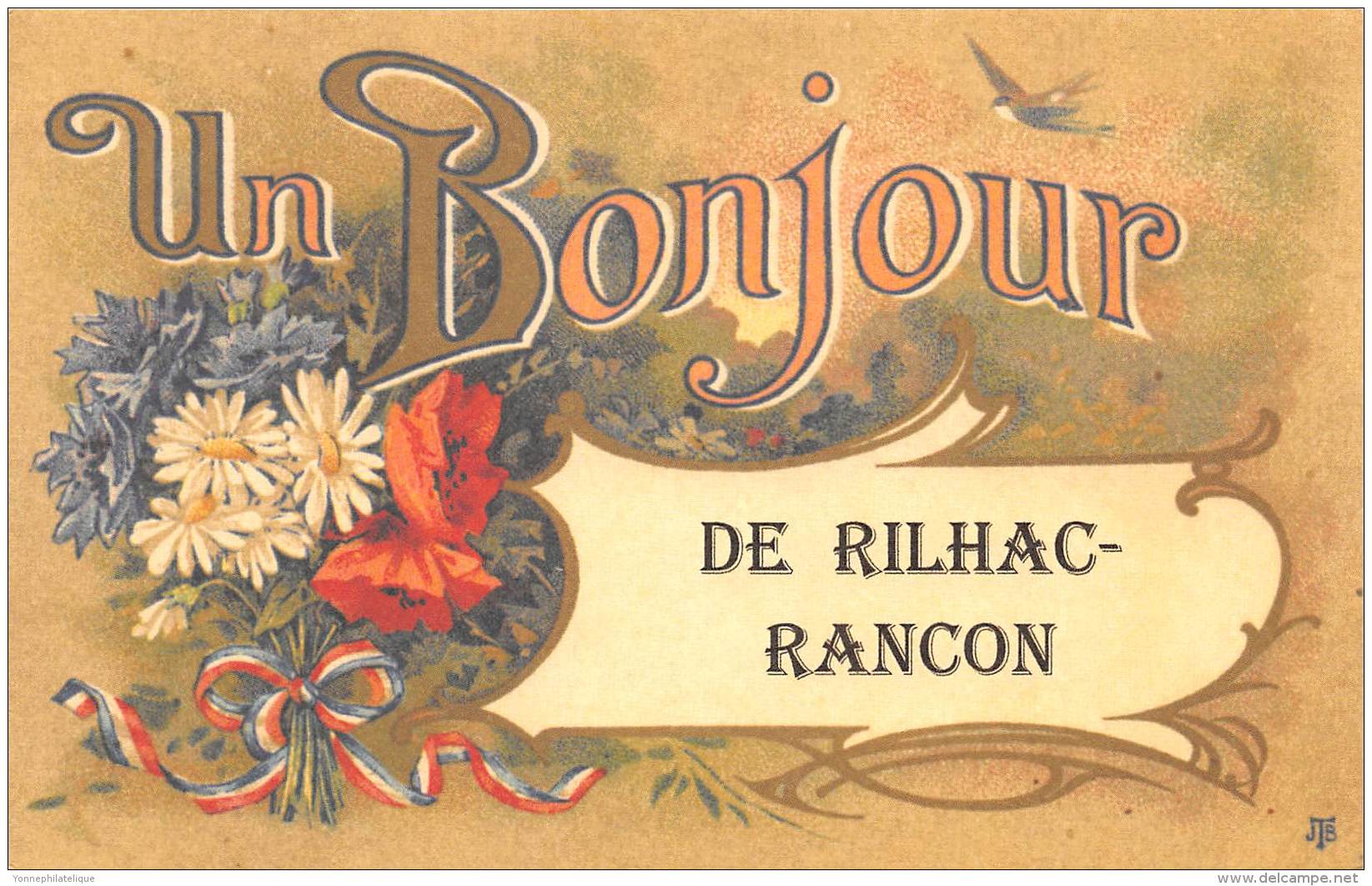 87 - HAUTE VIENNE / Fantaisie Moderne - CPM - Format 9 x 14 cm - RILHAC RANCON