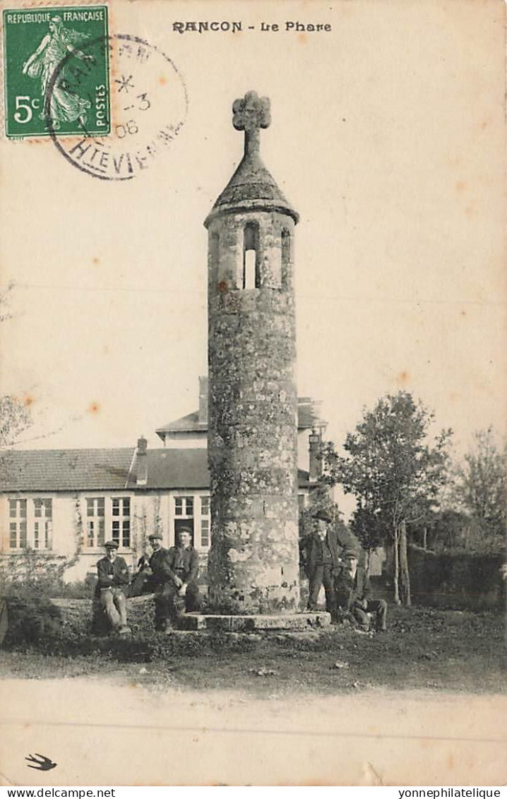 87 - HAUTE-VIENNE - RANCON - le phare - animation - 10415