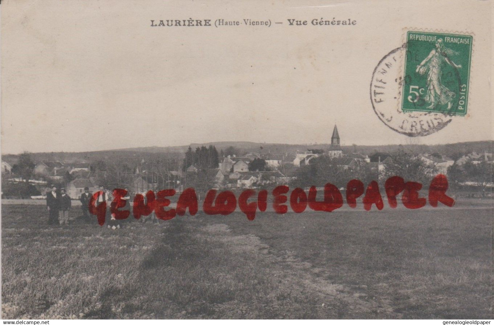 87- LAURIERE -  VUE GENERALE  ANIMATION