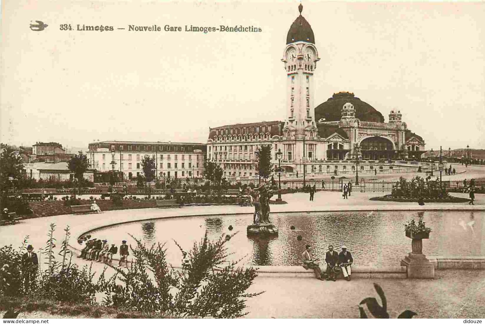87 - Limoges - Nouvelle gare limoges benedictins - Animée - CPA - Voir Scans Recto-Verso