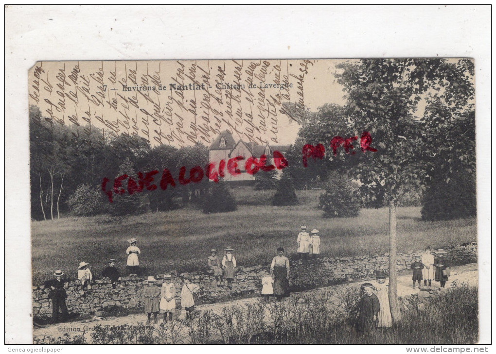 87 - NANTIAT -  CHATEAU DE LAVERGNE