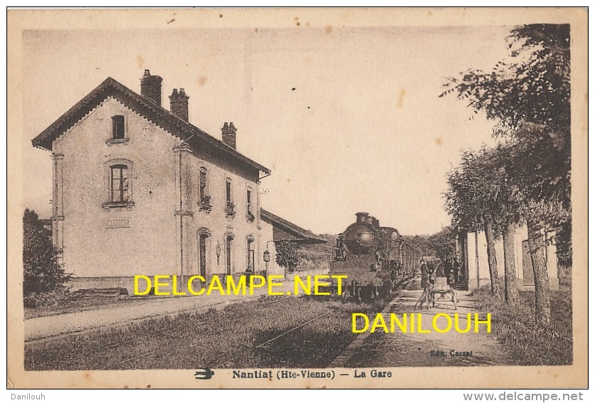 87 // NANTIAT   la gare,  **