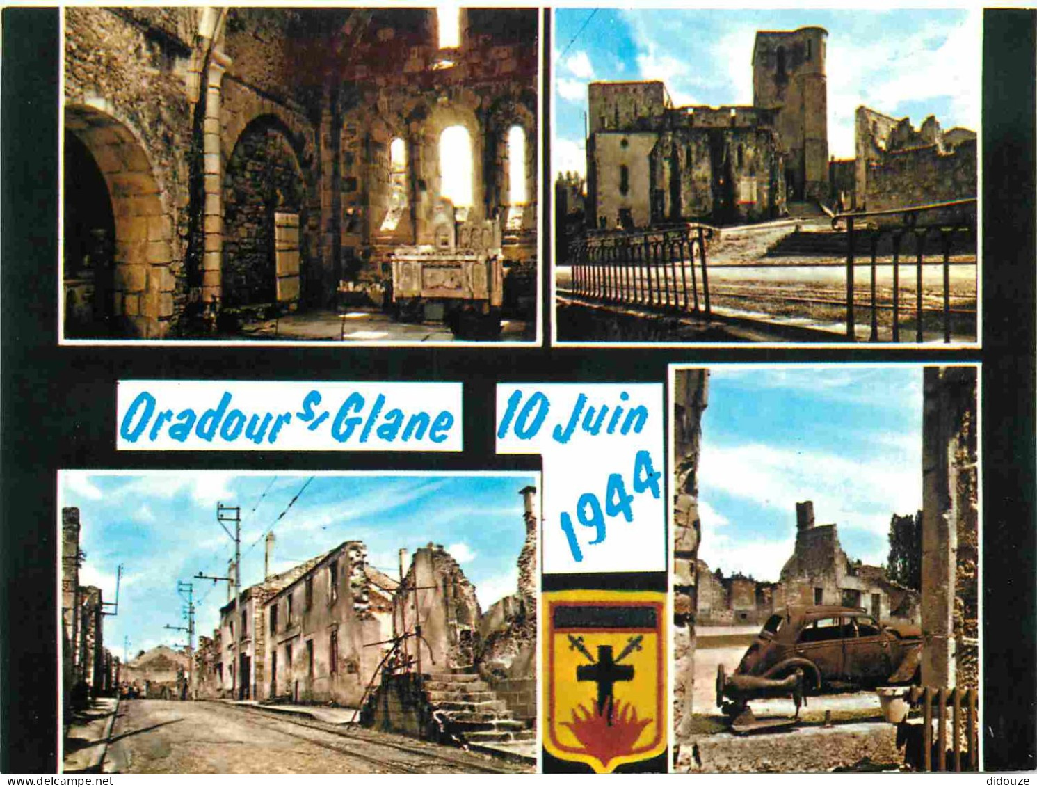 87 - Oradour sur Glane - Cité martyre - Multivues - CPM - Voir Scans Recto-Verso