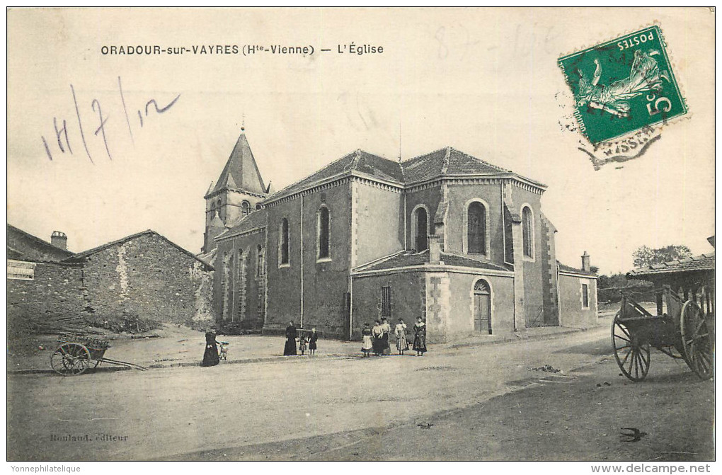 87 - ORADOUR sur VAYRES - Eglise