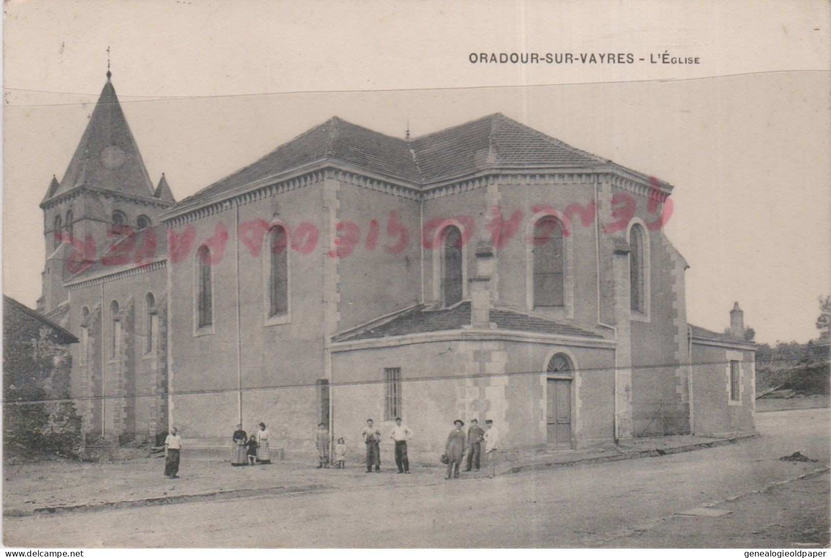 87 - ORADOUR SUR VAYRES - L' EGLISE