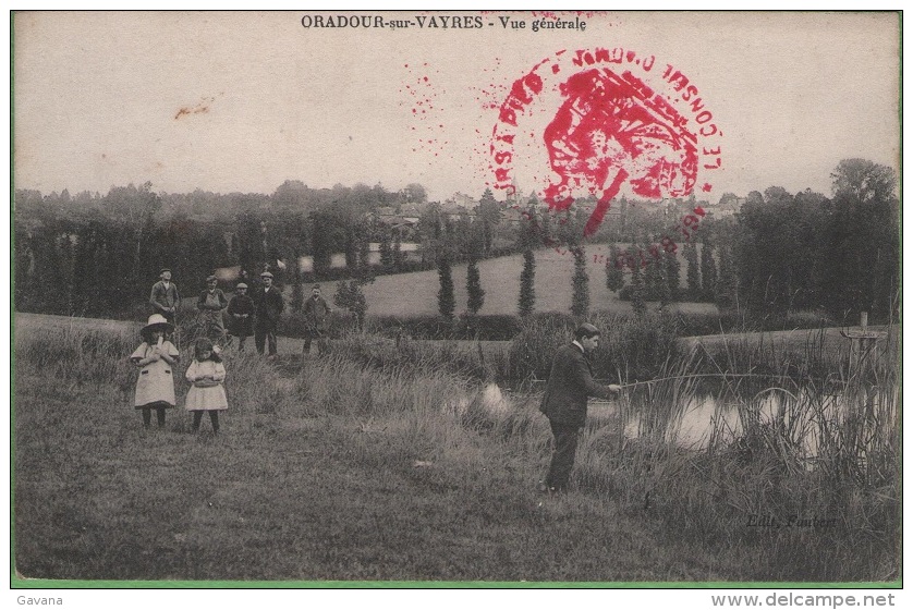 87 ORADOUR-sur-VAYRES - Vue générale
