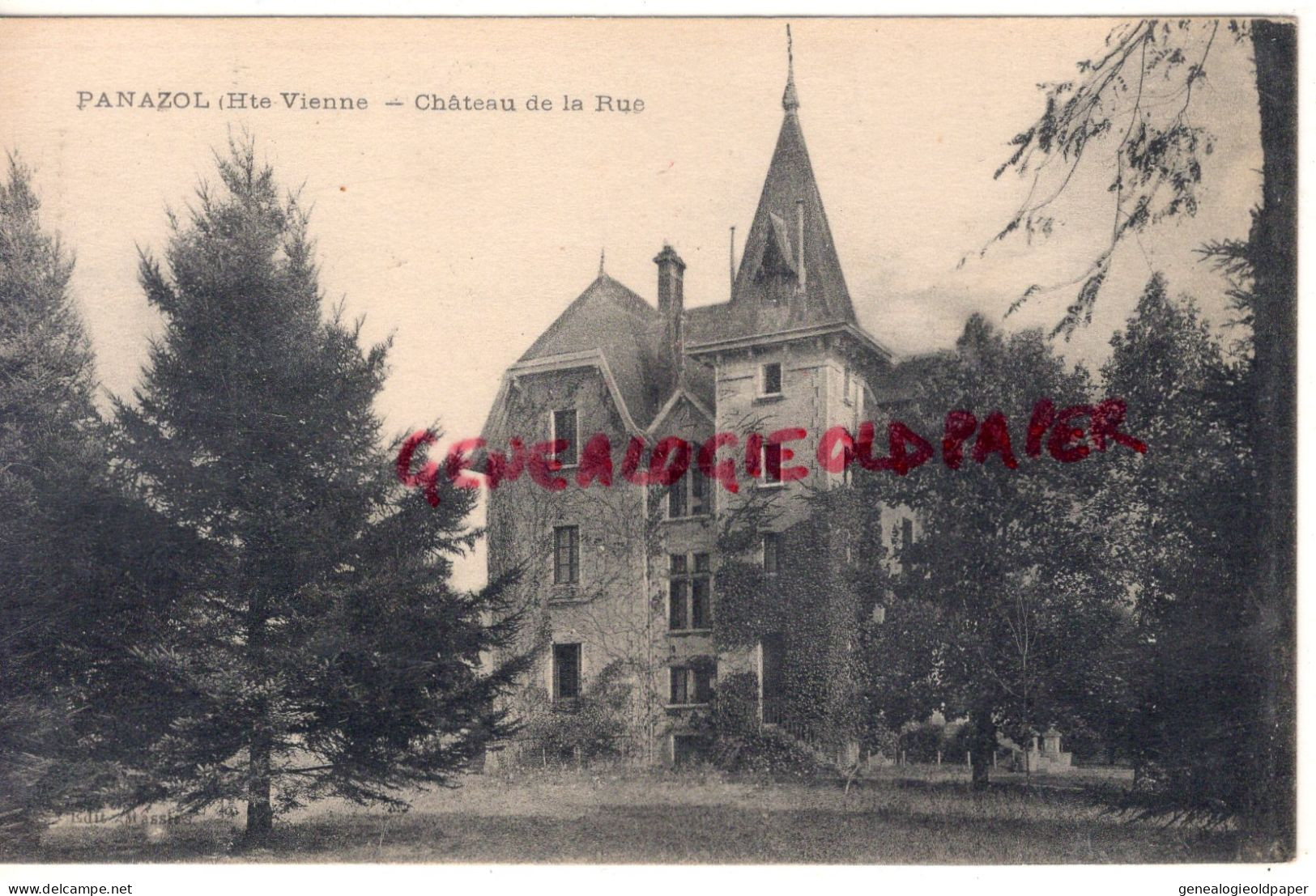 87- PANAZOL -   CHATEAU DE LA RUE