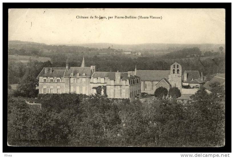 87 Pierre-Buffière chateau D87D K87119K C87119C RH079764