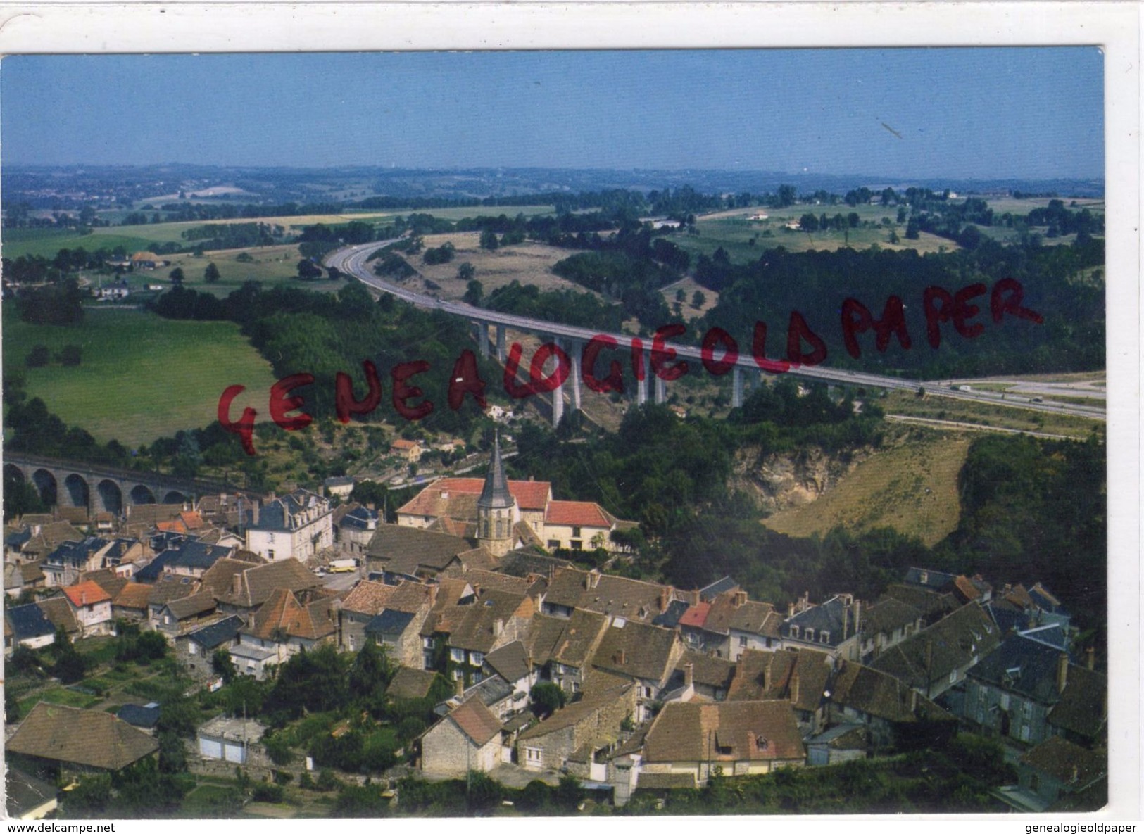 87 - PIERRE BUFFIERE - LE VIEUX PIERRE BUFFIERE - VOIE EXPREE N. 20- LES VIADUCS
