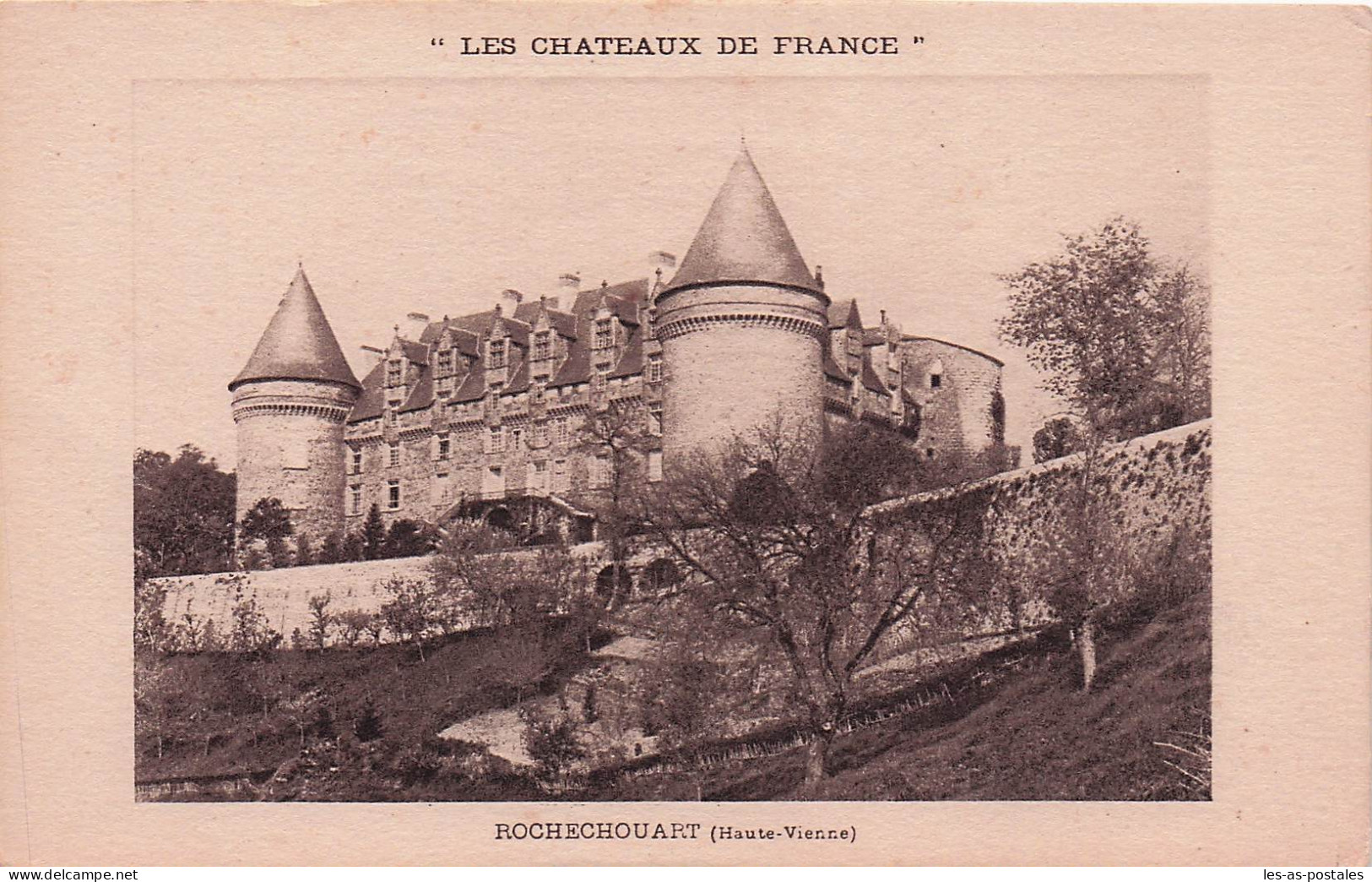 87 ROCHECHOUART CHATEAU DE ROCHECHOUART