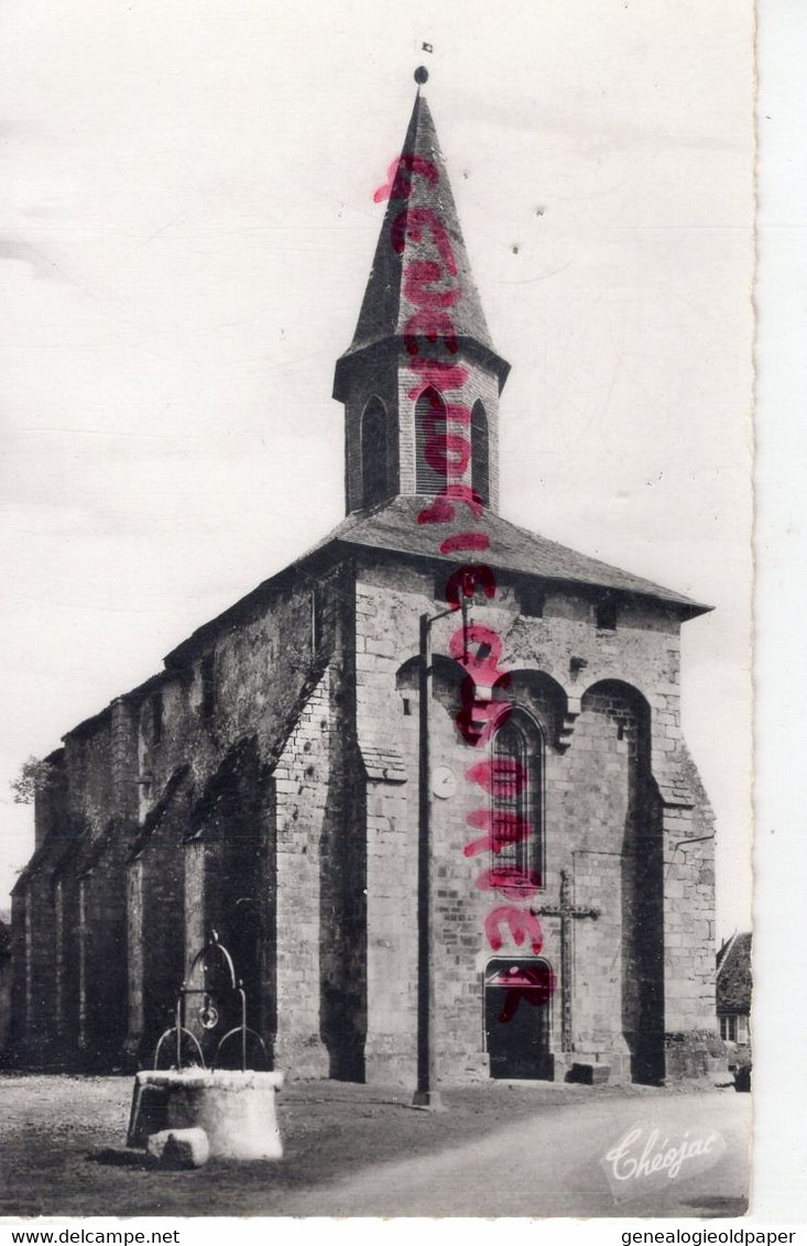 87 - SAINT GERMAIN LES BELLES- ST GERMAIN LES BELLES-  L' EGLISE  1968- CARTE PHOTO THEOJAC