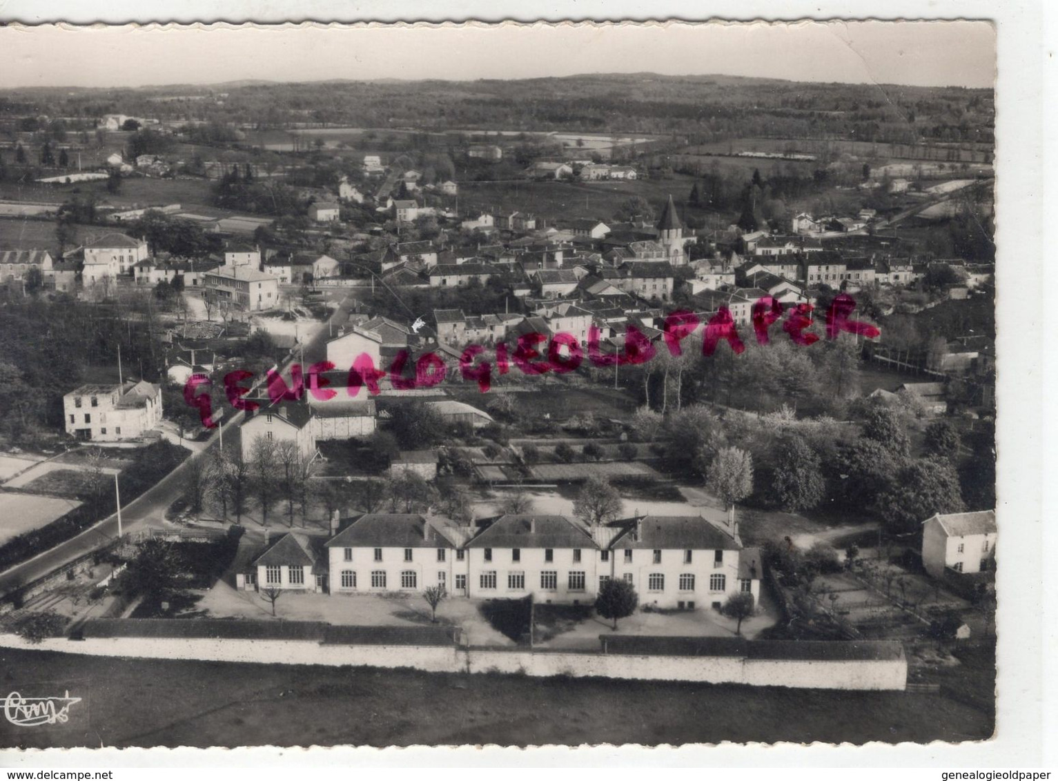 87 -SAINT MATHIEU - ST MATHIEU - VUE AERIENNE  GROUPE SCOLAIRE  ECOLE