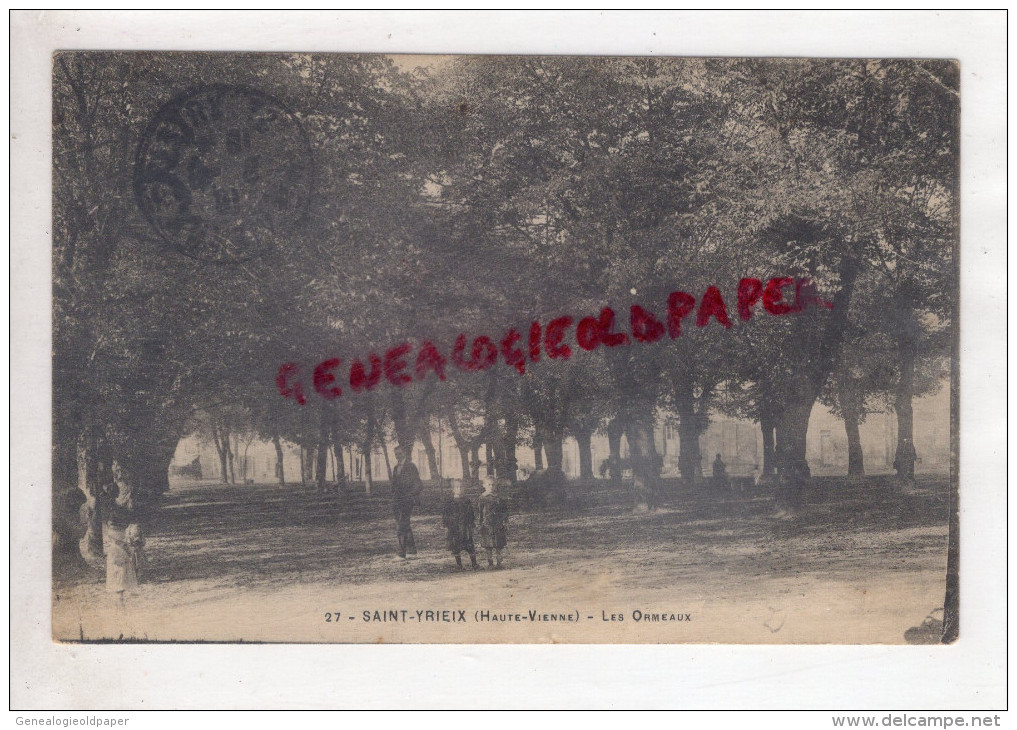 87 - SAINT YRIEIX LA PERCHE - ST YRIEIX LA PERCHE - LES ORMEAUX