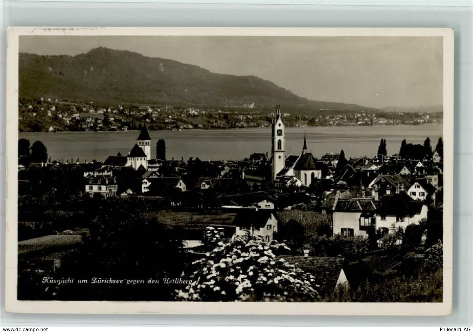 8700 Küsnacht ZH - Küsnacht am Zürichsee gegen Uetliberg - 13109898