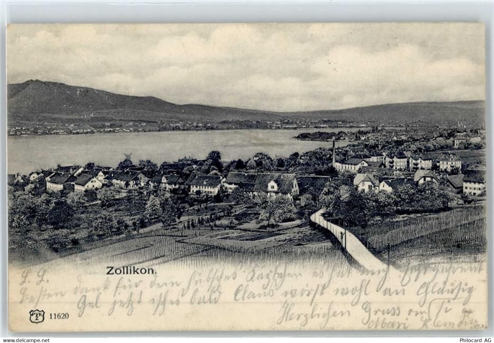 8702 Zollikon - Blick zum Zürichsee - 50925712