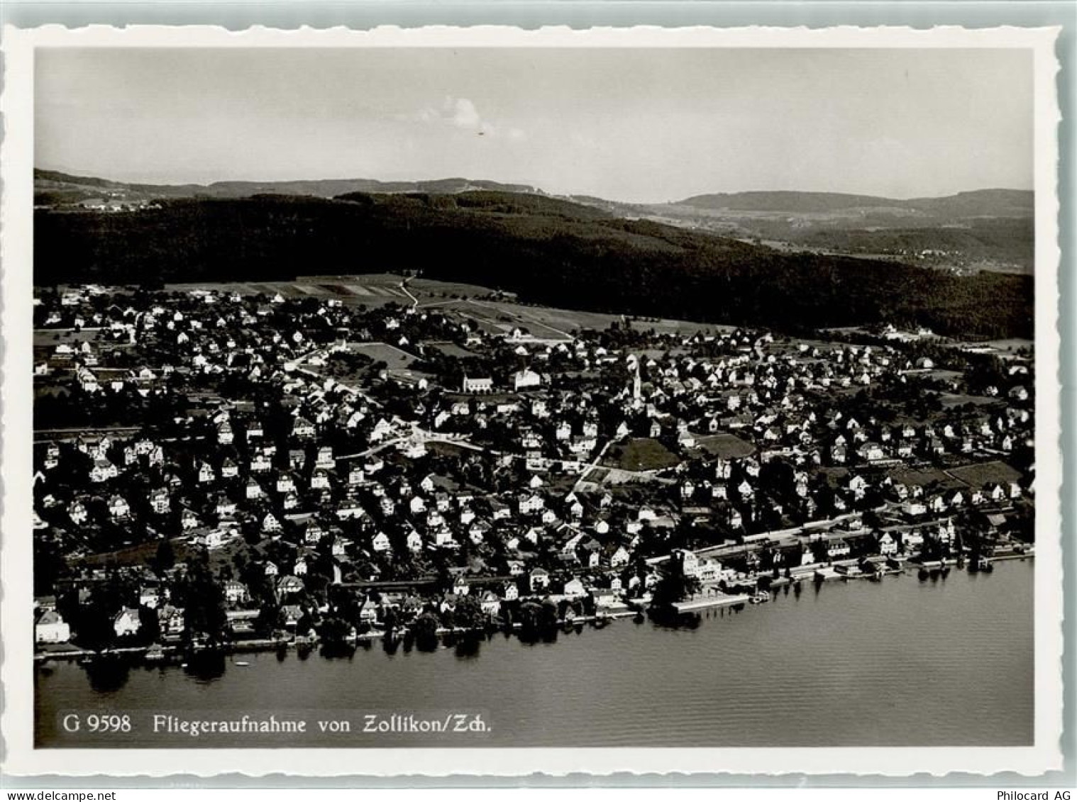 8702 Zollikon Gebrauchsspuren Fliegeraufnahme - 13146149