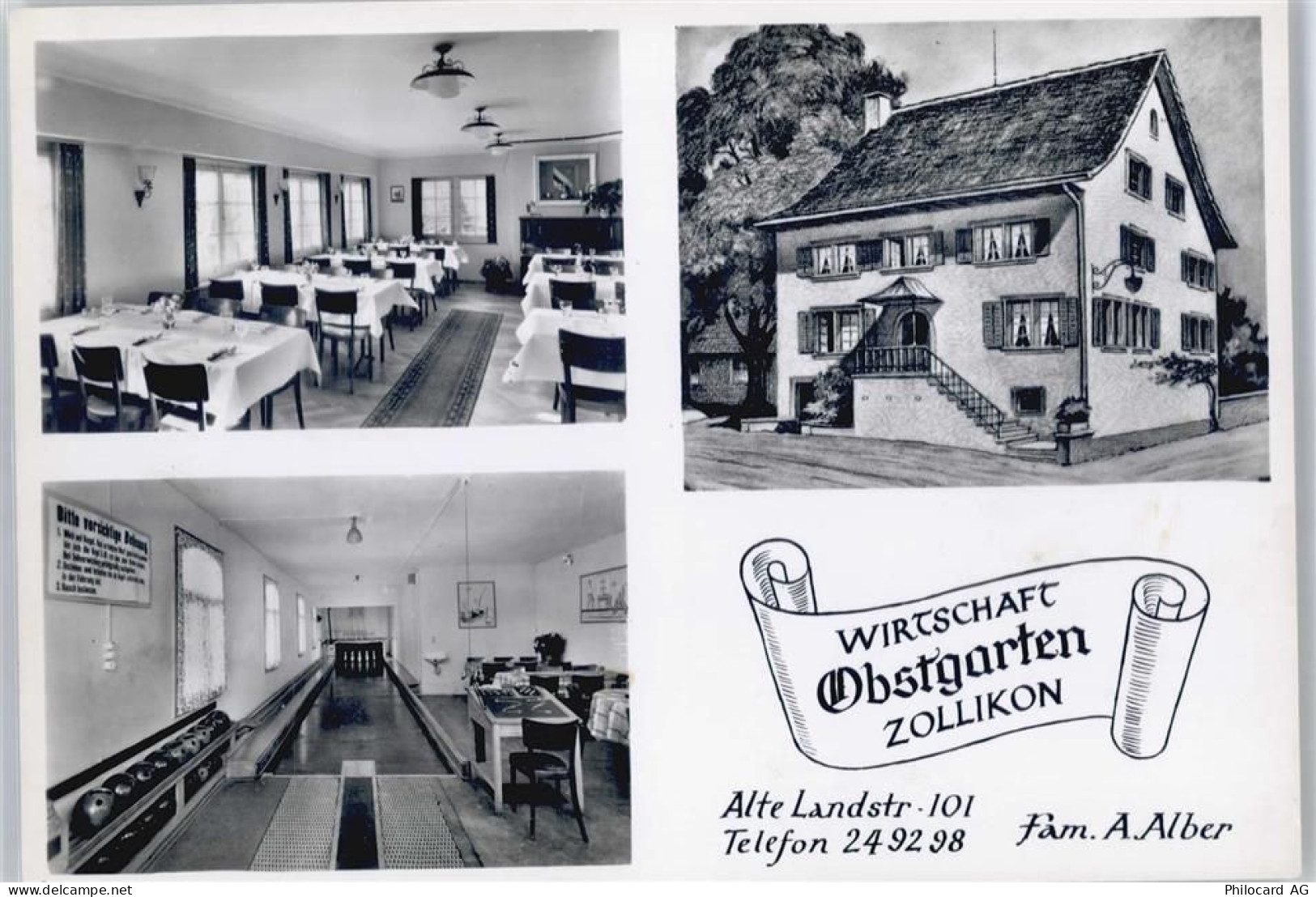 8702 Zollikon - Wirtschaft zum Obstgarten - 50564228