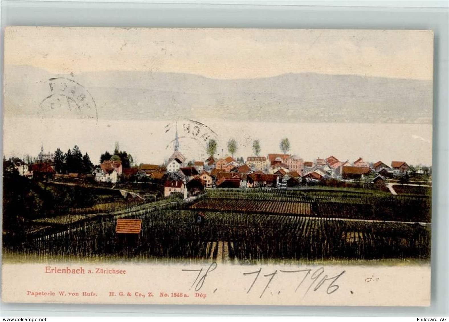 8703 Erlenbach ZH - 1906 Zürichsee - 13109926