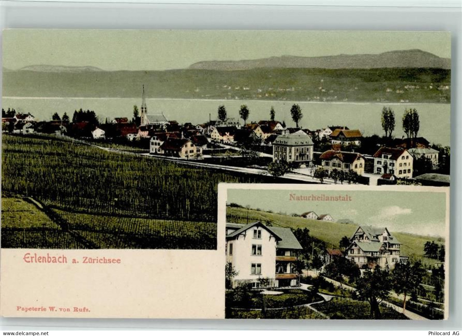 8703 Erlenbach ZH - Naturheilanstalt Zürichsee - 13218594