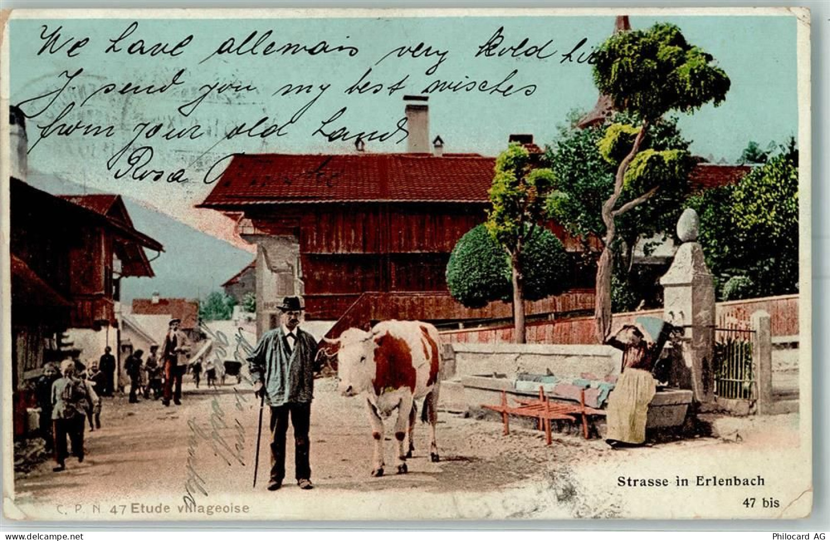 8703 Erlenbach ZH - Strasse Kuh - 13160459