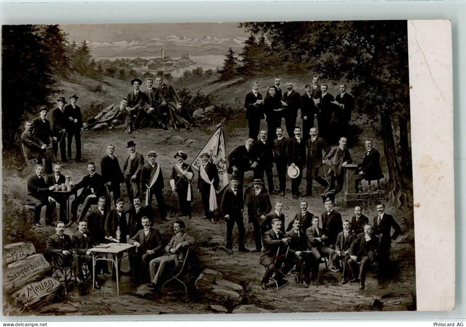 8706 Meilen 1912 Gebrauchsspuren Sängerbund - 13224810