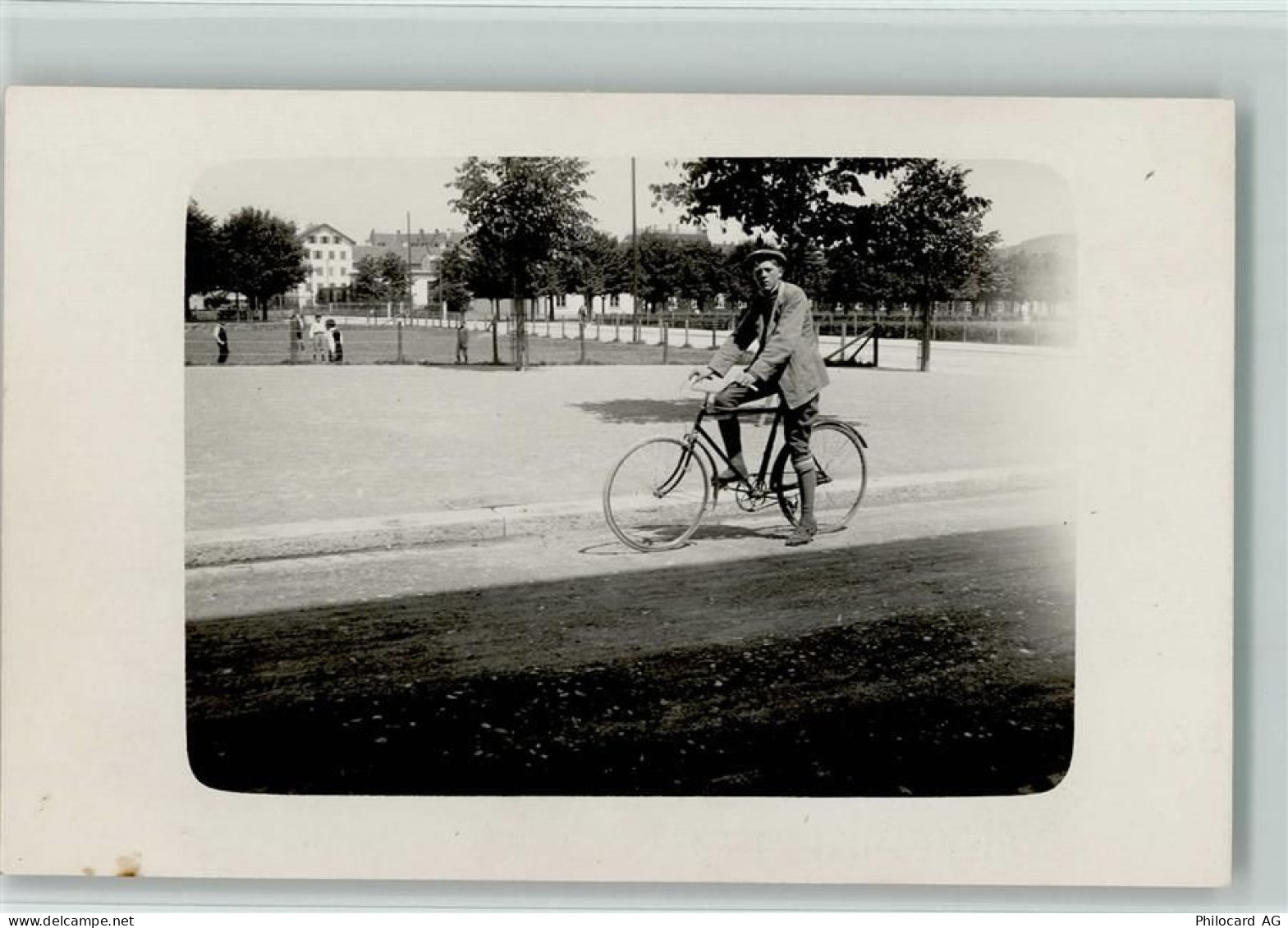 8707 Uetikon am See 1909 - Fahrrad AK - 13106378