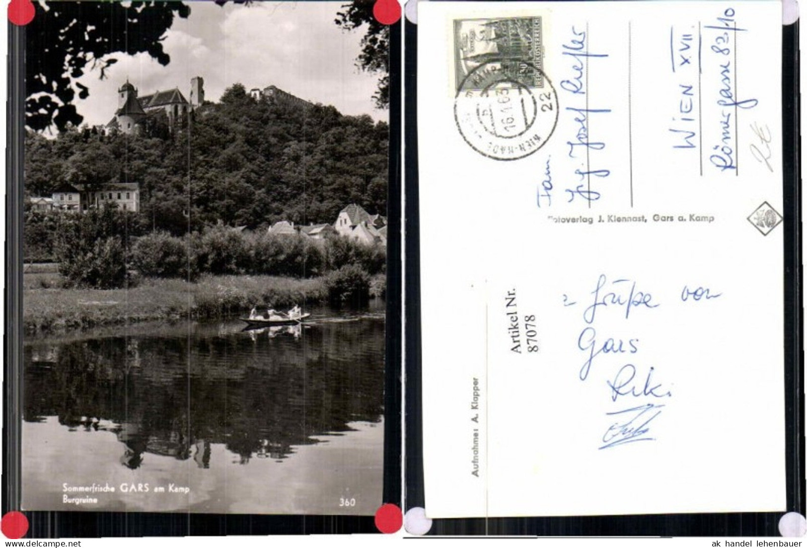 87078,Gars am Kamp Boot am See