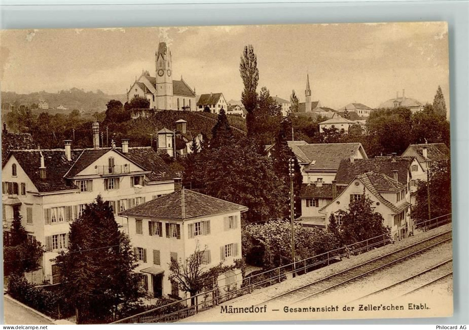 8708 Männedorf - Die Zellerschen Etabl. - 13095935