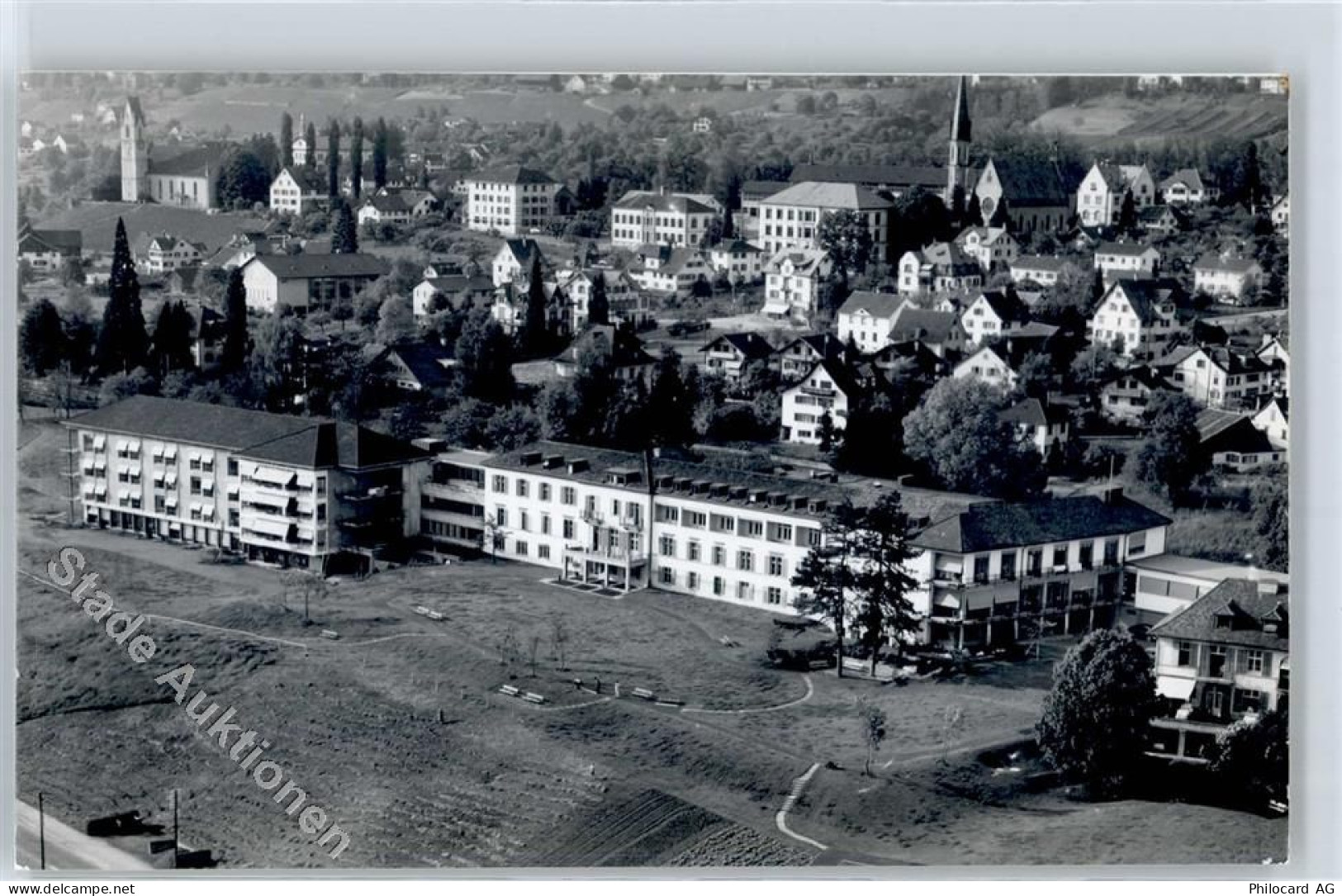 8708 Männedorf - Fliegeraufnahme, Kreisspital - 51282413