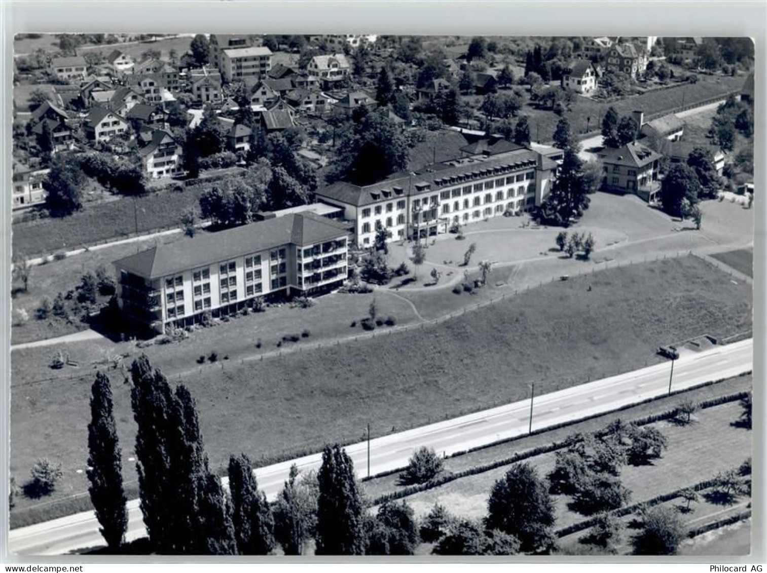 8708 Männedorf - Fliegeraufnahme Kreisspital - 51796971